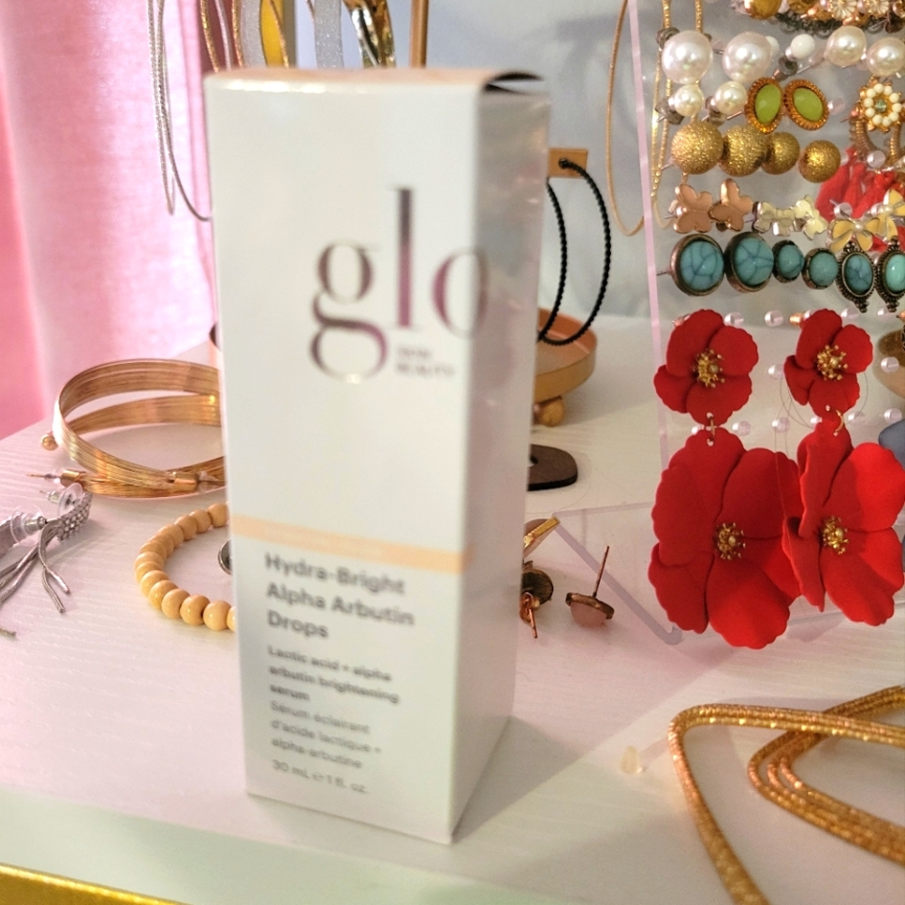 GLO BRIGHT ALBUTIN DROPS NEW IN BOX